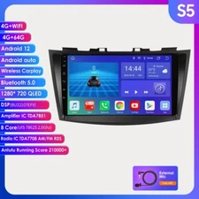 4+64G Android 12 Carplay DSP Car Stereo Radio GPS NAV For Suzuki Swift 2010-2016