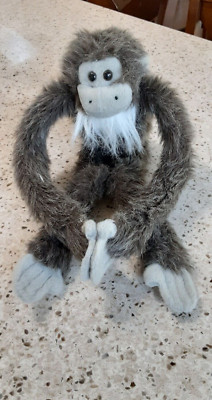 Fiesta Spider Monkey Hanging 16  Plush Stuffed Animal Toy Long Hook Loop Hang on