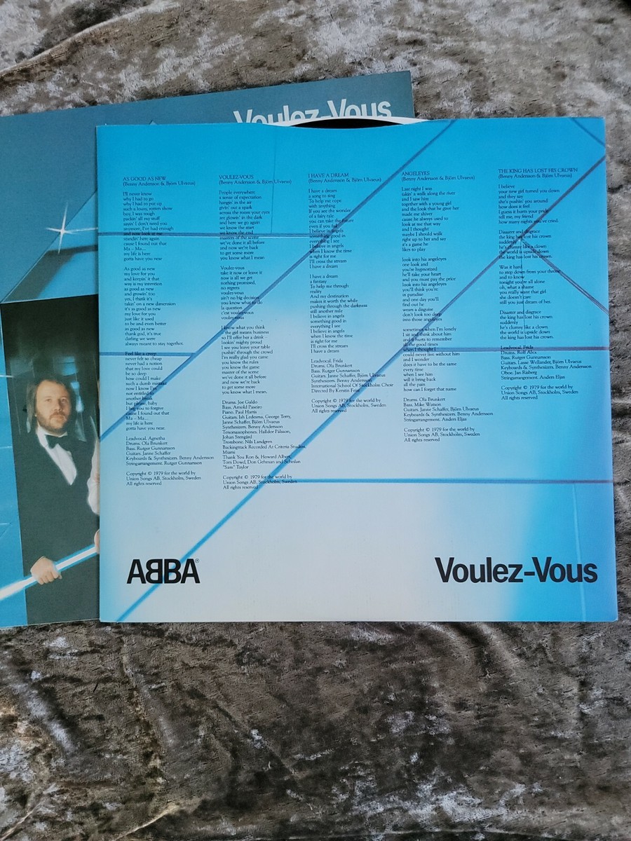 Abba, Voulez Vous - LP Record - 1979 Vinyl | eBay