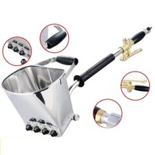 Mortar Spray Gun Wall Stucco Shovel Hopper Ceiling Paint Concrete Sprayer Tool