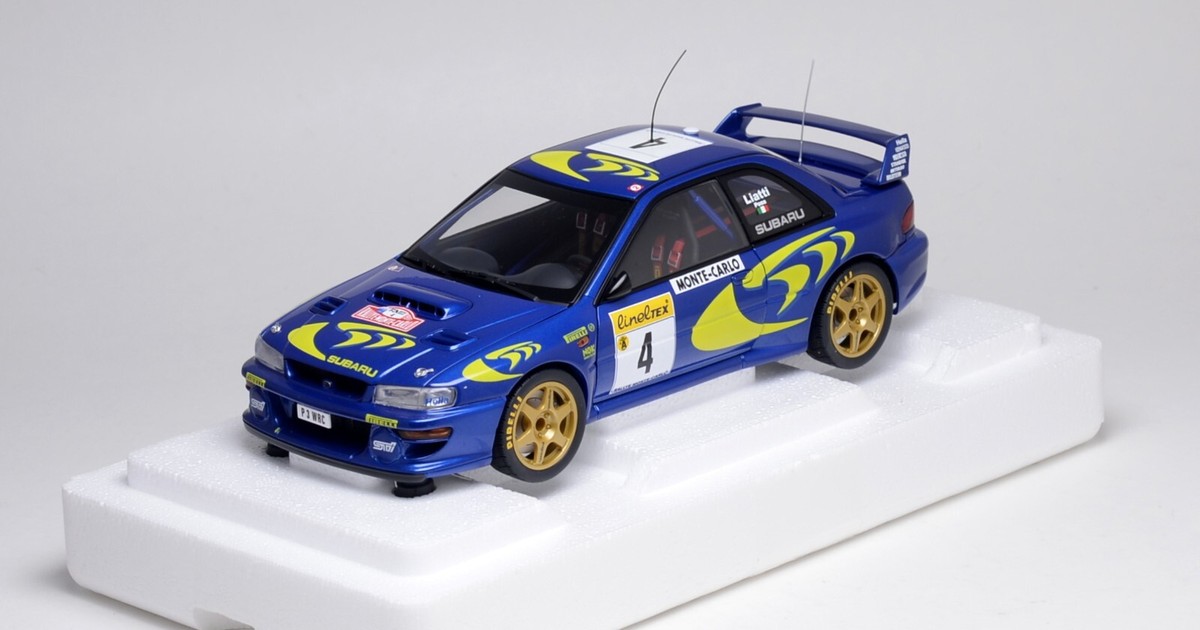 Subaru Impreza WRC Rally of Monte Carlo 1997 #4 | AUTOart