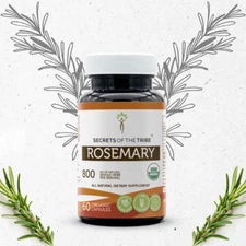 Secrets Of The Tribe Rosemary Capsules, 400 mg