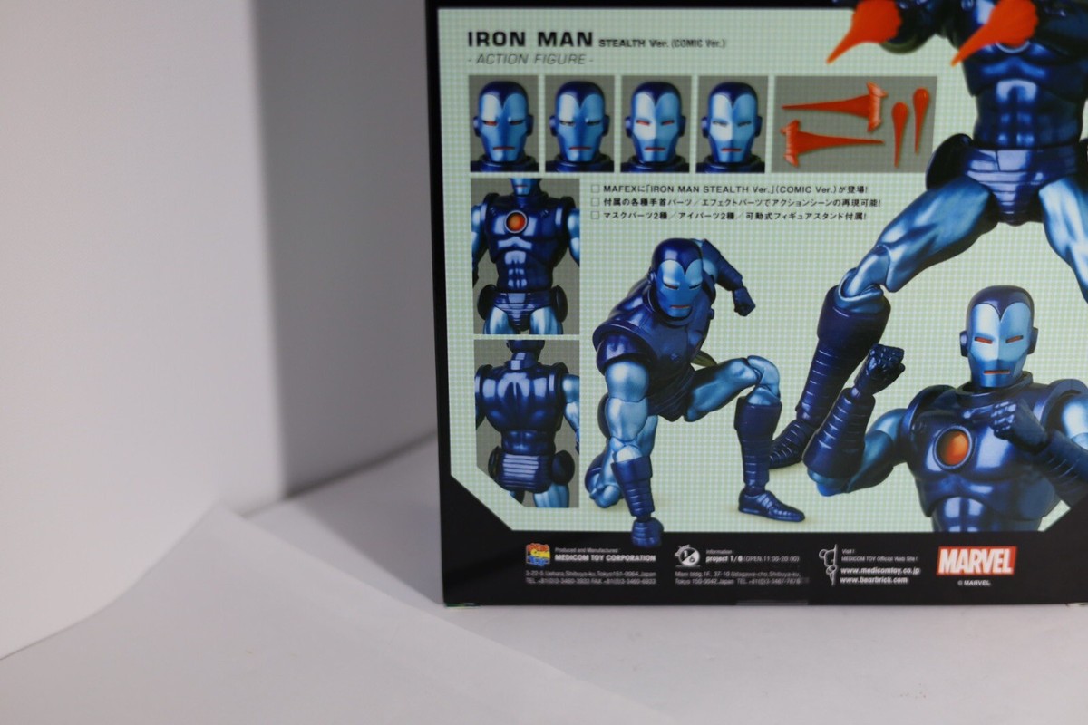 MAFEX IRON MAN STEALTH Ver No.231 Medicom Toy from Japan | eBay