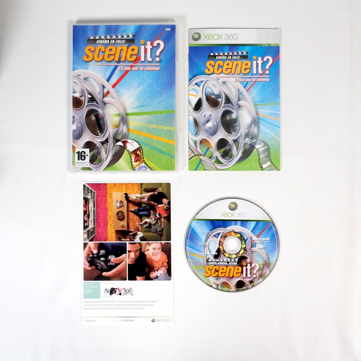 Scene It+ 4 Buzzers Sans Fil Jeu XBOX 360 - Jeux vidéo