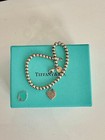 Tiffany & Co. Sterling  Blue Enamel Heart Tag Return Bead Bracelet 7.5” — photo 3