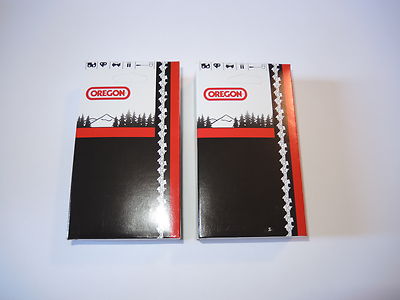 2x original Oregon 75LPX Sägekette 37 cm 1,6  mm 3/8'' VOLLMEISSEL für Stihl