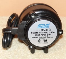 MARS ALUMINUM SHADED POLE UNIT BEARING CONDENSER MOTOR 05313 & 85111 - Tested