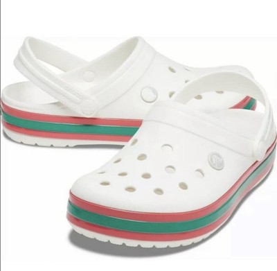 white crocs womens 8