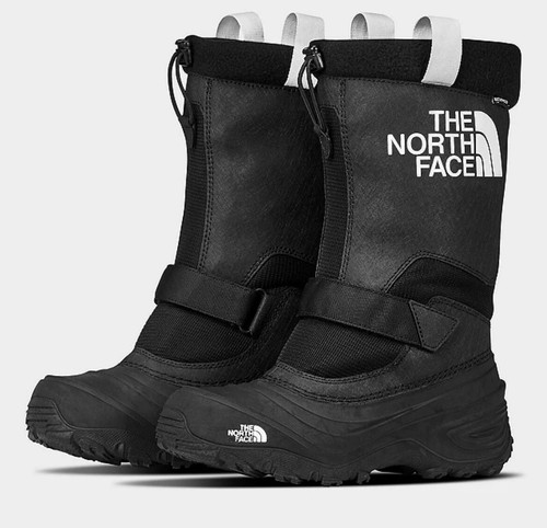 Snow Boots Black Mid Calf Winter Youth 