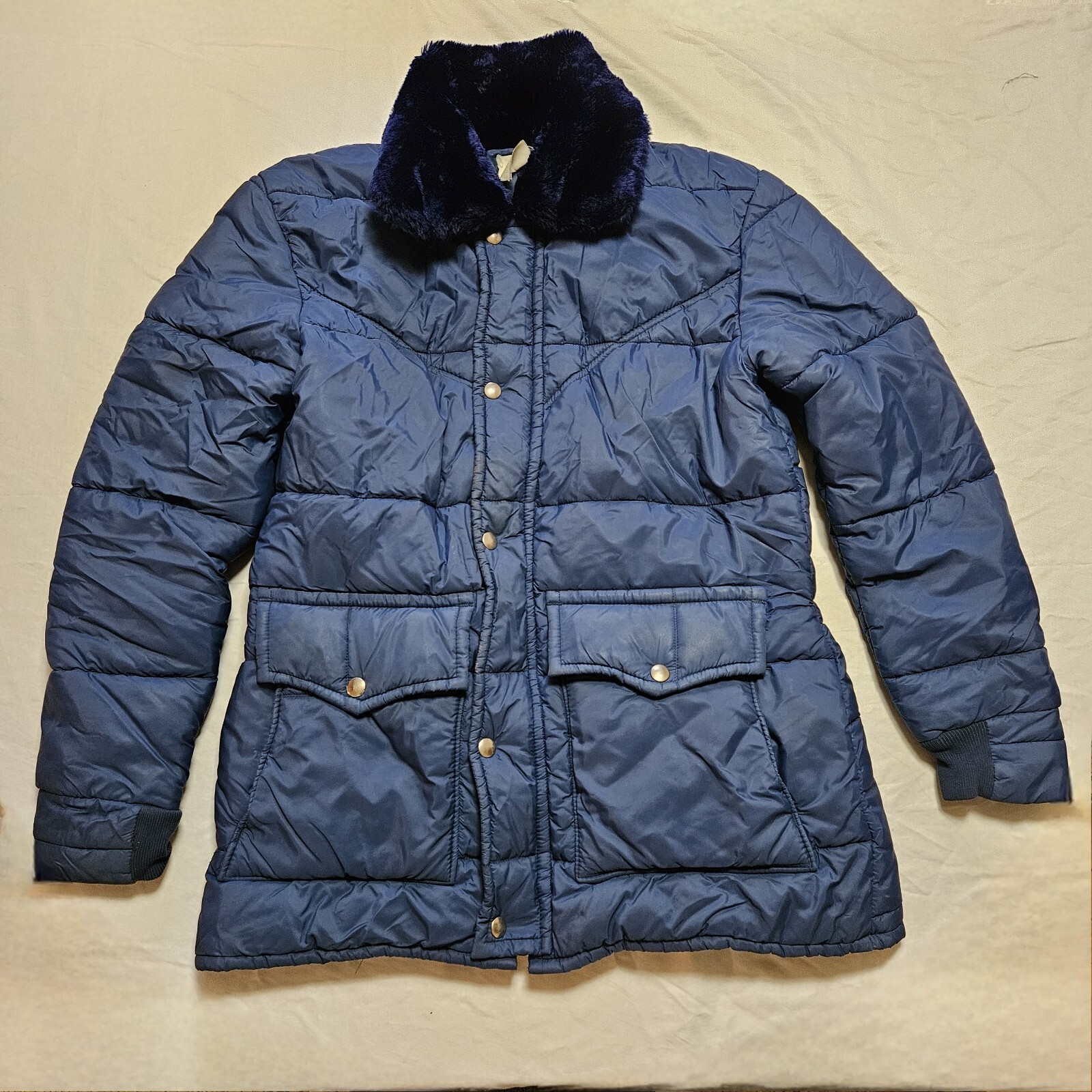 Vintage Walls Blizzard Pruf Jacket Coat Quilted Women Medium Regular Size 12-14
