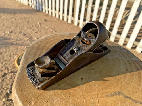 Vintage STANLEY No.9-1/2 Low Angle Block Plane W/Adjustable Throat MADE IN USA