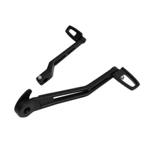 Matte Shifter Brake Pedal Lever Pegs Arm Fit For Harley Softail Fat Boy 18-Up US
