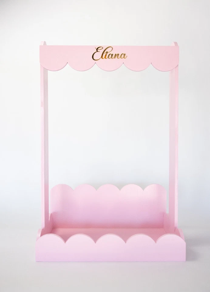 Baby Girl Shower Gift Closet to Display Baby Cloths and Accessories - Image 2 of 2