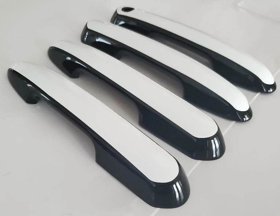 Gloss Black & Color Door Handle Overlays 2023 2024 2025 Toyota Crown U PICK CLR Foto 2 de 4