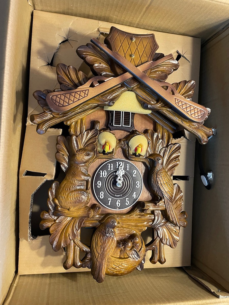 New in Box Antique Vintage Kaiser Hunting CUCKOO CLOCK Wall | eBay