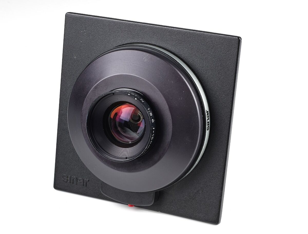 Rodenstock Sironar N 150mm f/5.6 MC Lens in Sinar 4x5 Rodenstock Sironar N 150mm f/5.6 MC Lens in Sinar 4x5