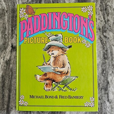 Paddington's Picture Book Paddington Bear Michael Bond Fred Banbery 1975 HC HTF