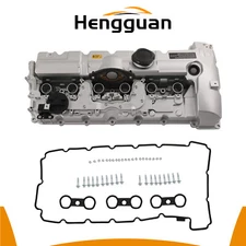Aluminum Engine valve cover w/gasket  bolts pcv cap for 2007-2013 BMW 1127552281