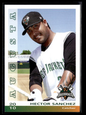Hector Sanchez 2010 Augusta Green Jackets Team Set