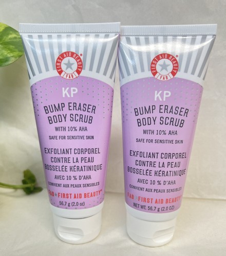 KP Bump Eraser Körperpeeling Set – Gegen Erdbeerhaut & Keratosis Pilaris, Mit Erdbeer-Duft