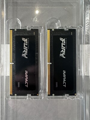 Kingston FURY Impact 16GB (8GB x2) DDR5 4800MT/s Laptop Notebook