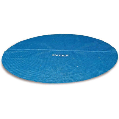 INTEX 28010 - Solarabdeckplane (Ø206cm) für Easy Set Pools Ø244cm Abdeckung Pool