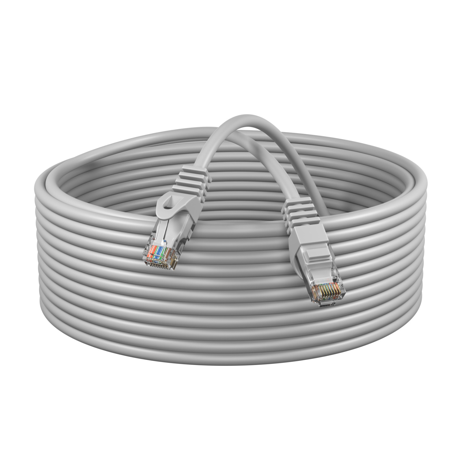 Gray CAT6 Ethernet LAN Network RJ45 Patch Cable 1.5FT-20FT Multipack LOT