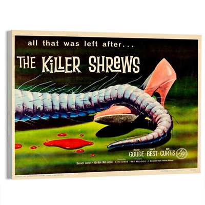 1959 The Killer Shrews (McLendon Radio Pictures) Movie Poster or Canvas