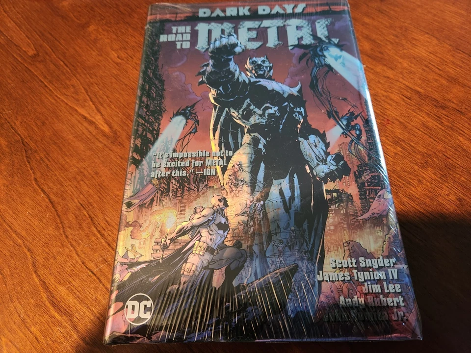 Batman Who Laughs, Batman Metal Dark Nights And Dark Days Nuevo Sellado Tapa Dura Foto 4 de 4