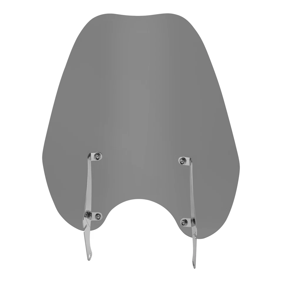 Smoke Windshield 49mm Clamps Fit For Harley Breakout Fat Bob Low Rider 2018-2024 - Image 4 of 4