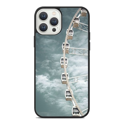 For iPhone SE XS XR Max 5 6 7 8 Plus Theme Park Ferris Wheel Anti scratch Cover - Picture 3 of 25