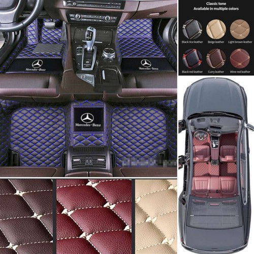 For Mercedes Benz All Model Car Floor Mats Custom Carpets Waterproof All Weather - Bild 4 von 36