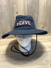 I-Dive Scuba Diving Dive Sun Hat Floppy Swimming  Safari L-XL