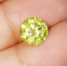Gemme dimensioni anello zirconi traslucidi pietre preziose sfuse da 3,85 ct p...