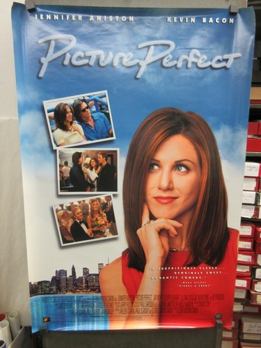 1997 Picture Perfect Movie Poster 40x27 Jennifer Aniston Jay Mohr Rom Com