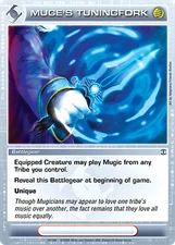 Chaotic Muge's Tuningfork 74/100 FU 1st Edition Foil Rare