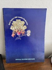 VINTAGE ROSS TAYLOR'S 1981 THE SOUND OF MUSIC SOUVENIER BROCHURE  (14A)