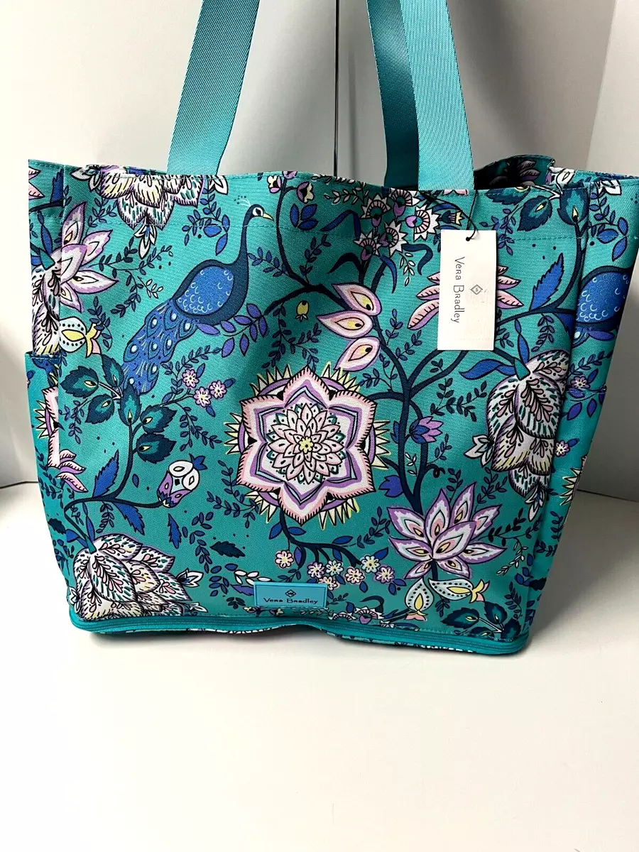 Vera Bradley - Our biggest beach bag yet can fit 12 towels. TWELVE! We're  sharing all the details on the Lighten Up Large Family Tote today on the  blog