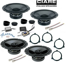 CIARE KIT 6 CASSE X NISSAN NOTE QASHQAI MICRA XTRAIL JUKE SUPP/CONN ALTOPARLANTI