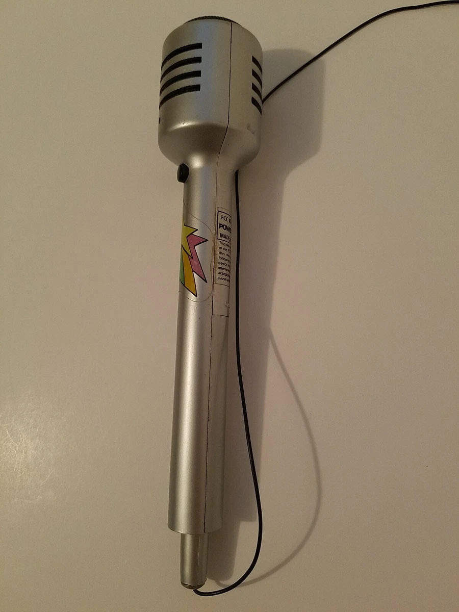 Vintage 1983 Power Tronic AM Radio Wireless Microphone Toy PARTS
