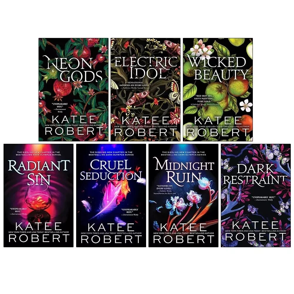 Dark Olympus Series 7 Books Collection Set By Katee Robert Neon Gods, Electric