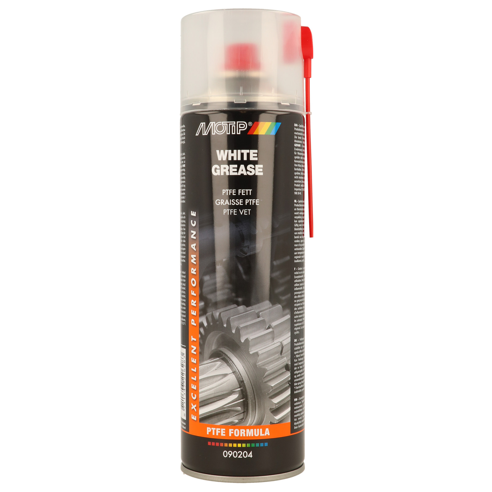MOTIP White Grease Spray Lubricant High Viscosity Mechanical Parts Plastic 500ml