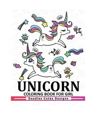Unicorn Coloring Book for girls: A Super Cute Coloring Book (Kawaii, Manga and A