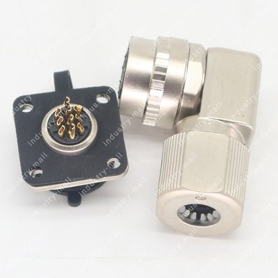 CM10-SP10S-M Yaskawa servo motor encoder connector+Base DDK bent