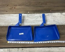 2 PACK New Old Stock Military Surplus USGI Skilcraft Blue Dustpan  7290006160109