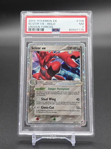 Scizor ex graded PSA 7 for sale on eBay