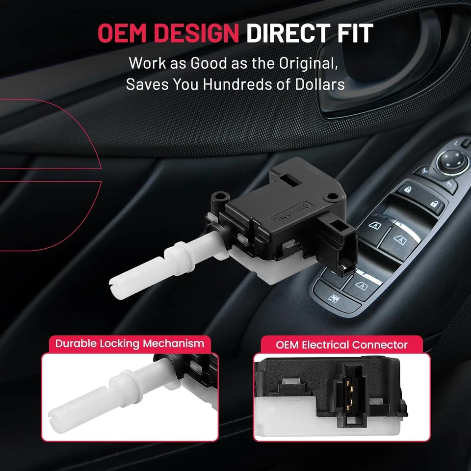 Rear Tailgate Door Lock Actuator for Audi A4 A6 Allroad Quattro S4 S6 2002-2009 Foto 2 de 4