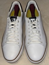 COLE HAAN GRAND PRO  TOPSPIN  MENS WHITE LEATHER SNEAKER SIZE 11M 168