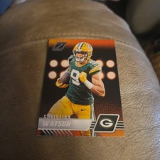 2023 PANINI ZENITH CHRISTIAN WATSON BASE FOOTBALL CARD PACKERS NFL donruss topps