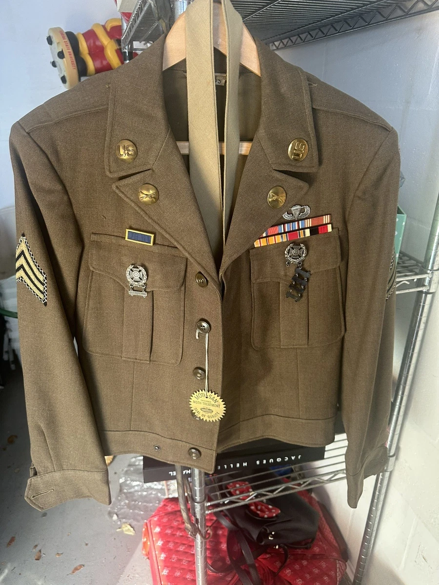 Airborne Jacket In Original Ww2 Collectible Us Uniforms for sale